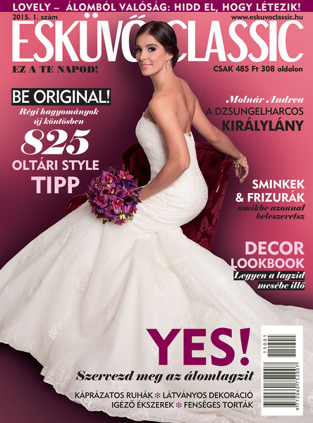 Eskvő Classic Magazin / fot Andrska Krisztin - h&t smink, sminktanfolyam